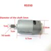 RS 380 390 550 Children's Electric Car Toy Car Motorcycle 6V 12V Motor Engine - Image 2