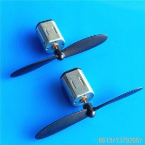 N20 3-3.7V 22000RPM Micro DC Motor with Black Red Propeller CW CCW Model Airplane Helicopter Fan DIY