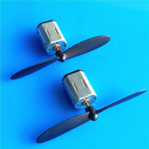 N20 3-3.7V 22000RPM Micro DC Motor with Black Red Propeller CW CCW Model Airplane Helicopter Fan DIY