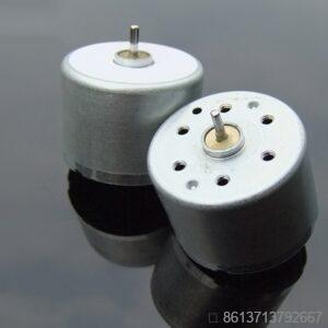 DC 6V-12V Micro 24mm Mute 310 Electric Motor 3000RPM Round Low Noise Solar Motor D Shaft DIY Toy Model Small Fan